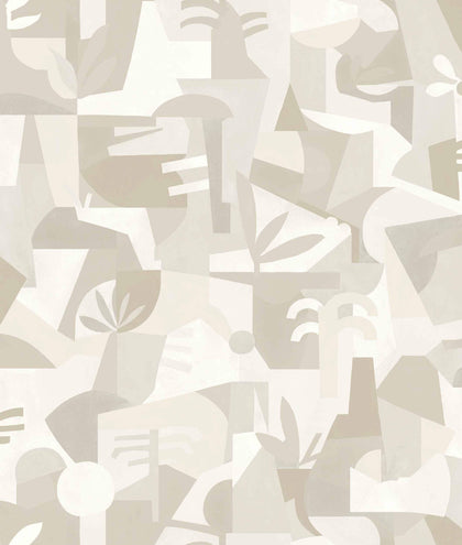 Tahití Expression White Wallcovering | Tres Tintas