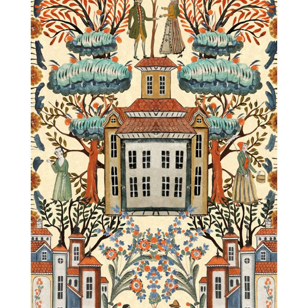 Tales Of Tyrol Taupe Wallpaper | Mind The Gap