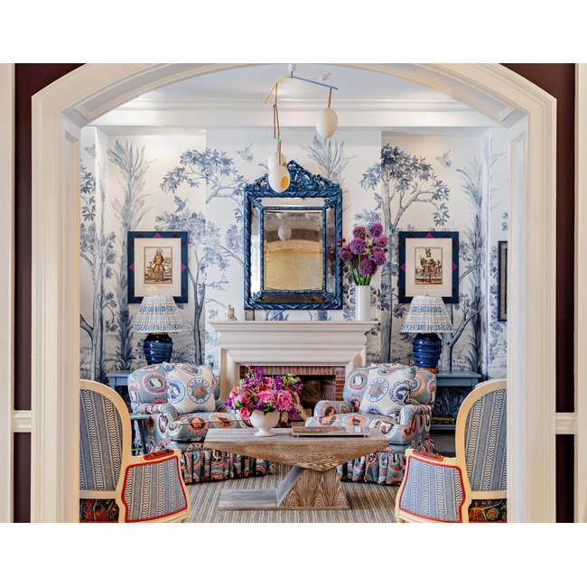 Tall Trees - Delft Blue - Image 3