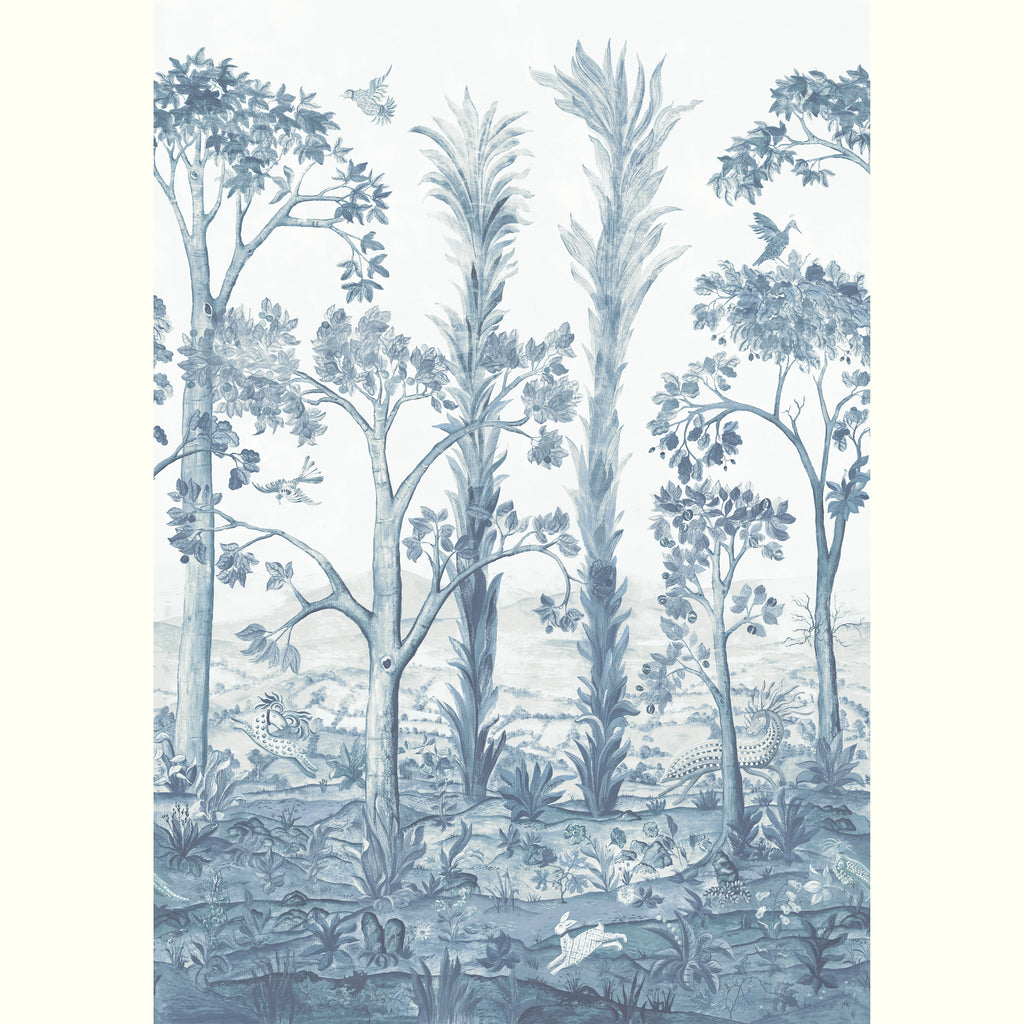 Tall Trees - Delft Blue - Image 1