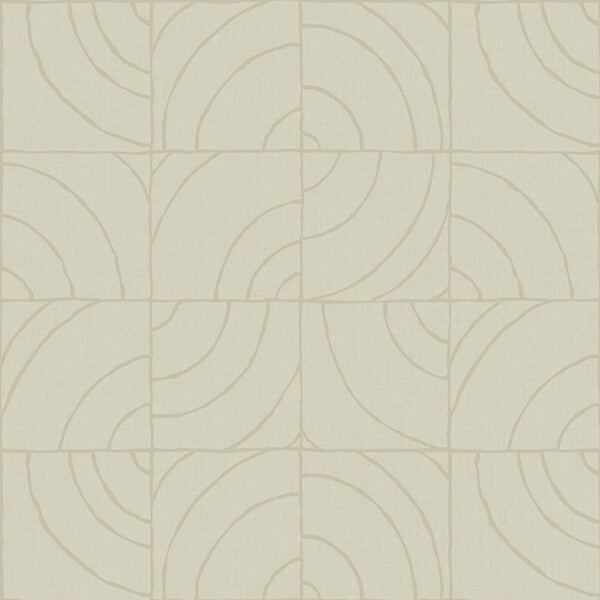 Taupe Batik Block Peel and Stick Wallcovering | Jeffrey Stevens
