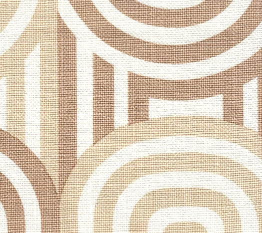 Taupe Beige on Oyster Wallcoverings | Alan Campbell