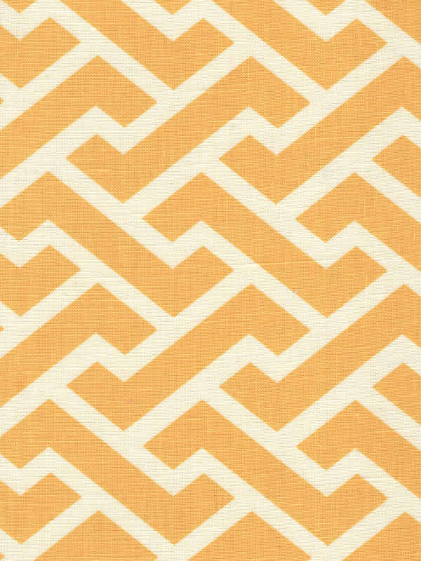 Aga Reverse Taxicab on Tint Screen Printed - Off-White Fabric | China Seas