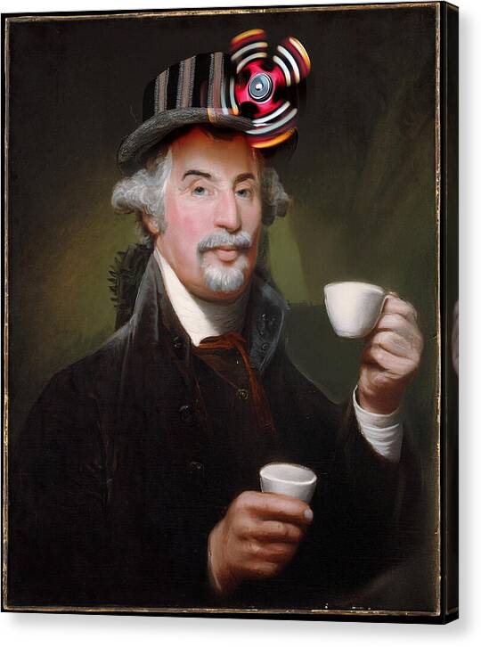 Tea Spinner - Canvas Print