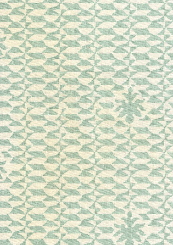 Carlo II, Teal on Curtain Weight