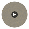 Tere Trente Durable Vinyl | Hollywood Wallcoverings Circular Swatch | Hollywood Wallcoverings