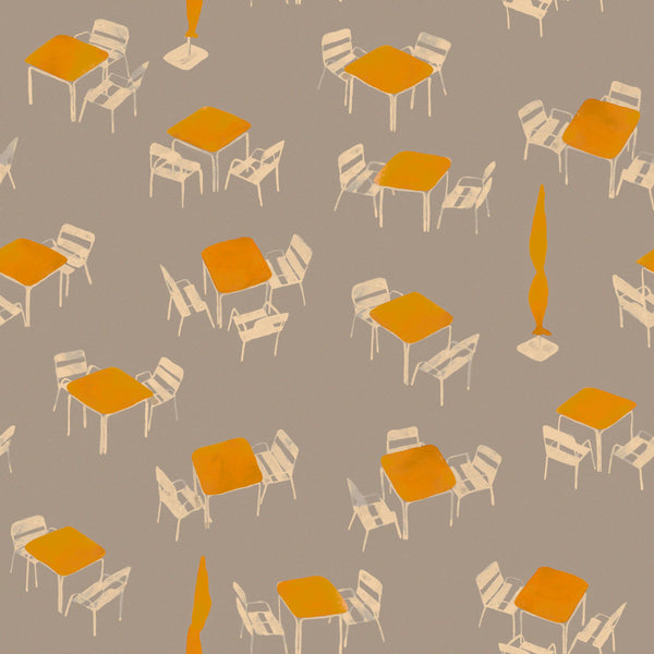 Terraceo Grey Wallcovering | Tres Tintas