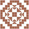Terracotta Matias Peel and Stick Floor Tiles | Jeffrey Stevens - Image 1