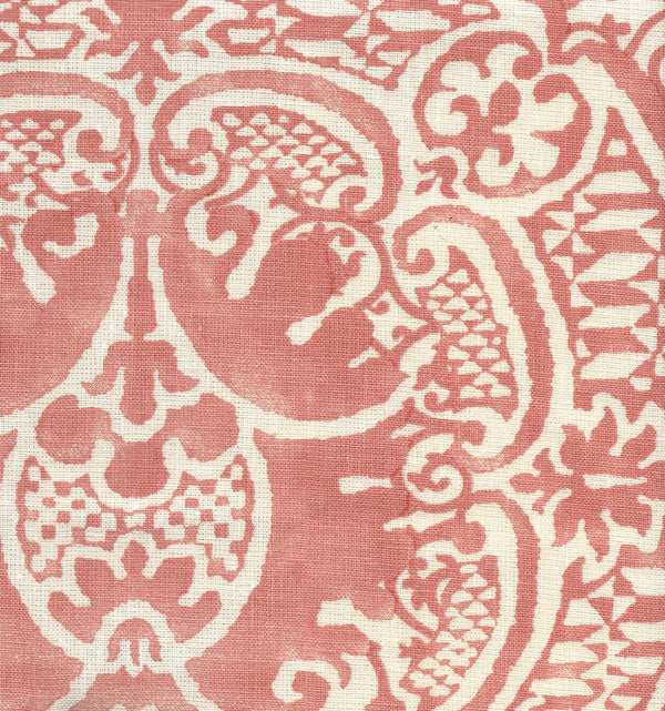 Veneto, Terracotta on Tint Wallcoverings | Quadrille