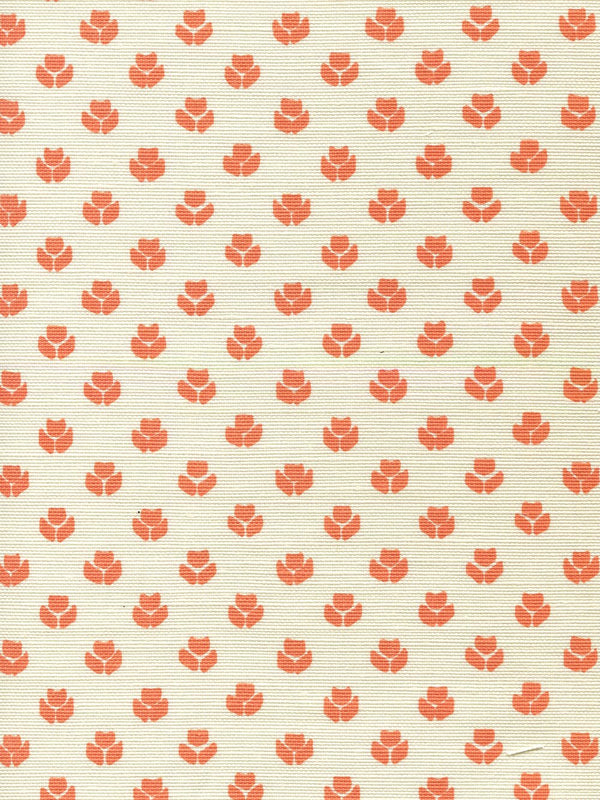 Terracotta on Tint Wallcoverings | Alan Campbell