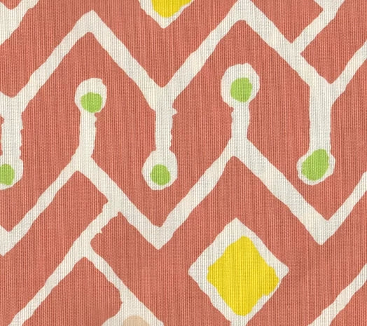 Terracotta Purple Yellow Lime on Tint Wallcoverings | Alan Campbell