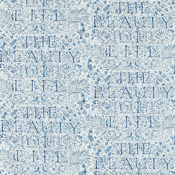 The Beauty Of Life Indigo | Morris & Co.