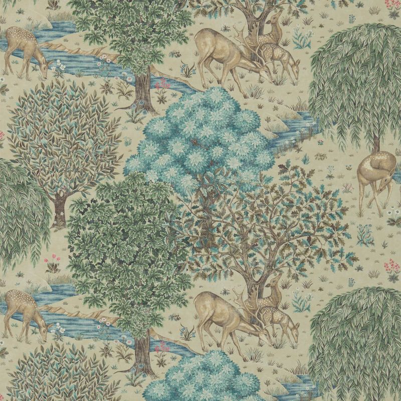 The Brook Wallpaper Linen  | William Morris
