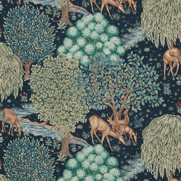The Brook Tapestry Blue | Morris & Co.