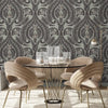 The Great Damask Raisin Wallpaper | Brand McKenzie
