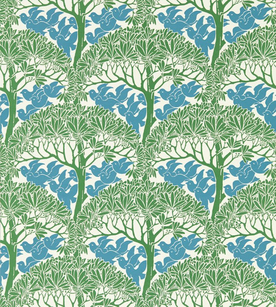 The Savaric Wallpaper Garden Green  | William Morris