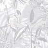 The Tropics Stone Grey Wallpaper | Brand McKenzie