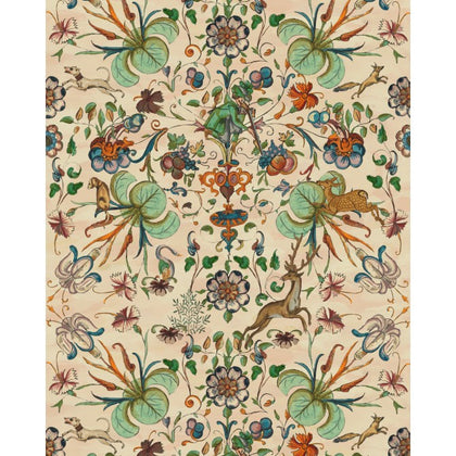 The Deer Stalker - Blue, Green, Beige, Red Wallcovering | Mind the Gap