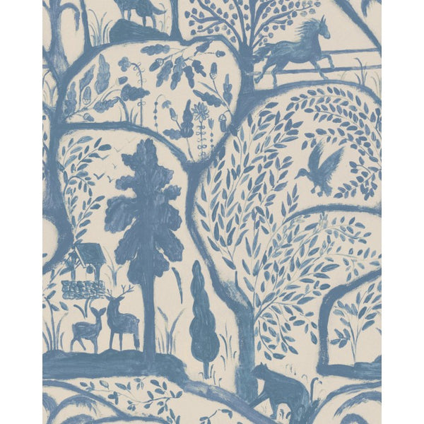 The Enchanted Woodland - Dusk Wallcovering | Mind the Gap