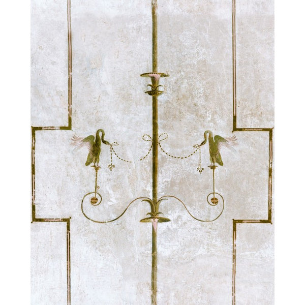 The Swan - Taupe, Yellow Wallcovering | Mind the Gap