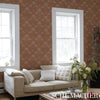 TIGER PALM SILHOUETTE MEDITERRANEAN SPICE | Schumacher - Image 10