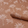 TIGER PALM SILHOUETTE MEDITERRANEAN SPICE | Schumacher - Image 15
