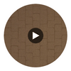Tigressa Bargea Wallcovering Circular Swatch | DW