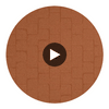 Tigressa Bargea Wallcovering Circular Swatch | DW