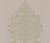 Till Light Grey President Damask Wallcovering swatch