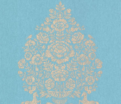 Till Ocean President Damask Wallcovering
