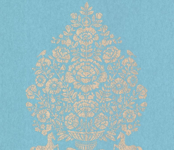 Till Ocean President Damask Wallcovering
