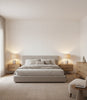 Titik Wp Linen | Caroline Cecil Textiles - bedroom room setting