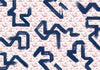 Toile Strokes Garnet
