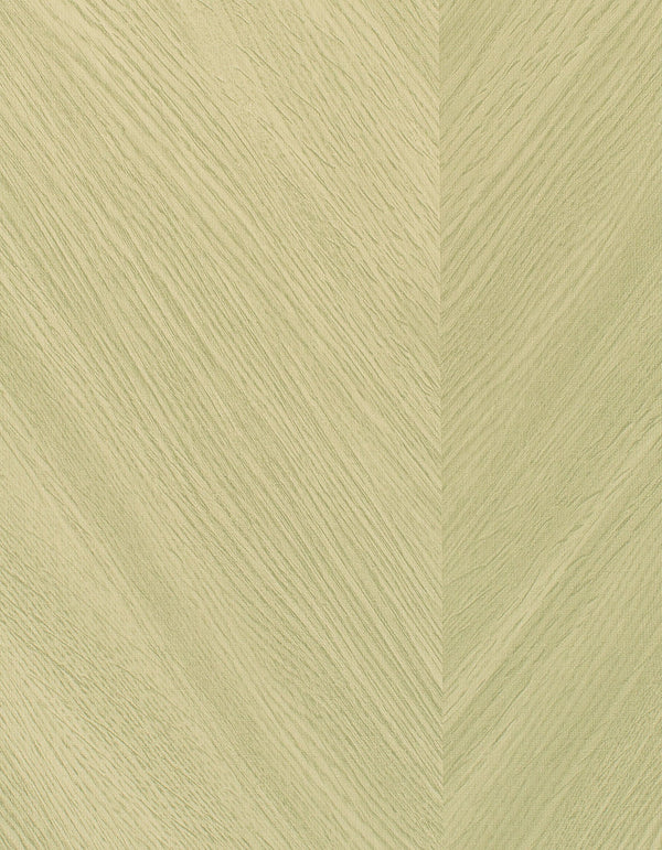 Tokyo Chevron Wood Mint Green Wallcovering | Phillipe Romano