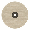 Toscana Taupe Linen Grasscloth Wallcovering | Fentucci Circular Swatch | DW