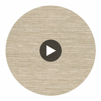 Toscana Taupe Linen Grasscloth Wallcovering | Fentucci Circular Swatch | DW