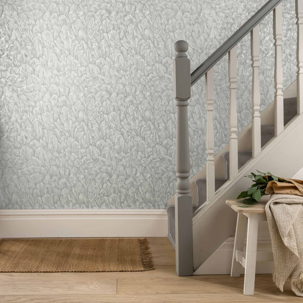 Tranquil Mist - Grey Wallcovering | 1838 Wallcoverings
