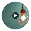 Tratori Vinyl | Hollywood Wallcoverings Circular Swatch | Hollywood Wallcoverings