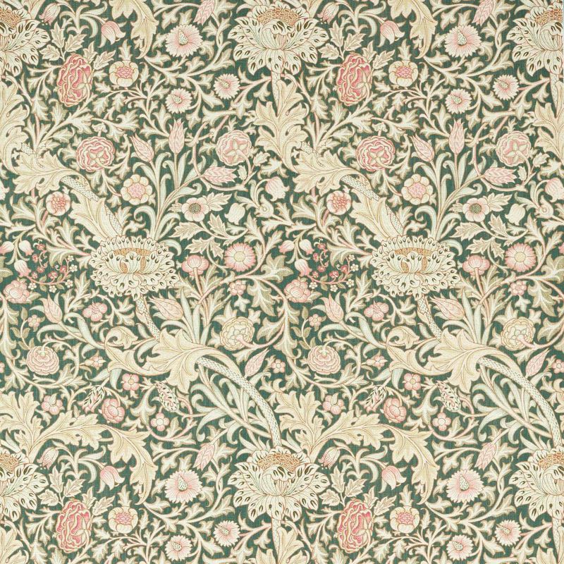 Trent Wallpaper Teal  | William Morris