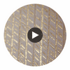 Tropcalii Stripe Metal Circular Swatch | DW
