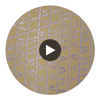Tropcalii Stripe Metal Circular Swatch | DW