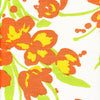 Tulips Multicolor, Orange Yellow Green on White