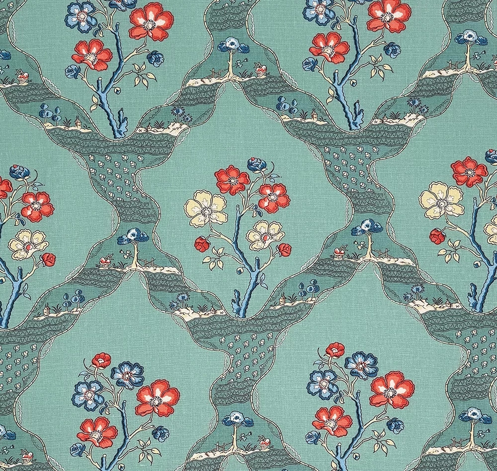 Myrtil Toile, Turquoise