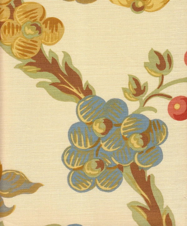 Le Notre Toile, Turquoise Wallcoverings | Charles Burger