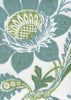 Turquoise Green on White