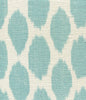 Adras, Turquoise on Silk Matka