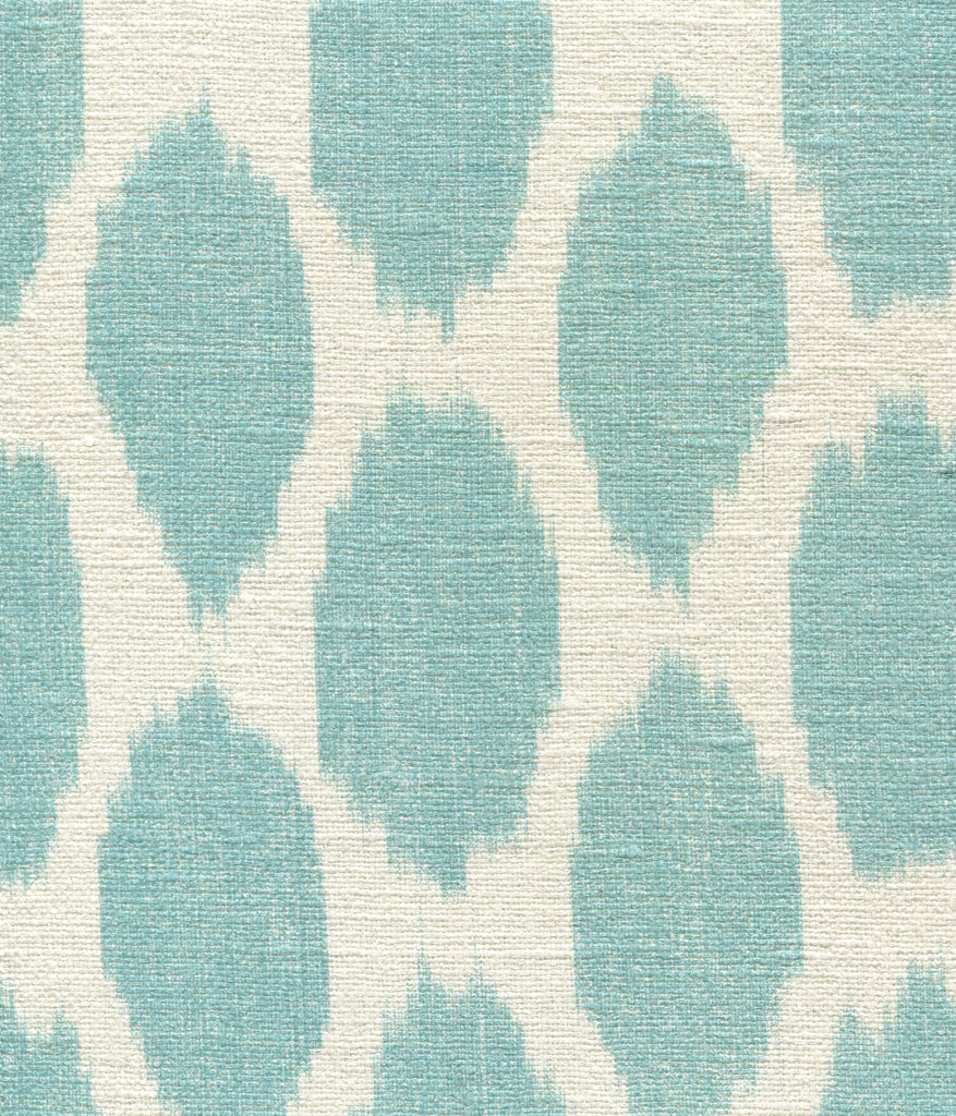 Adras, Turquoise on Silk Matka