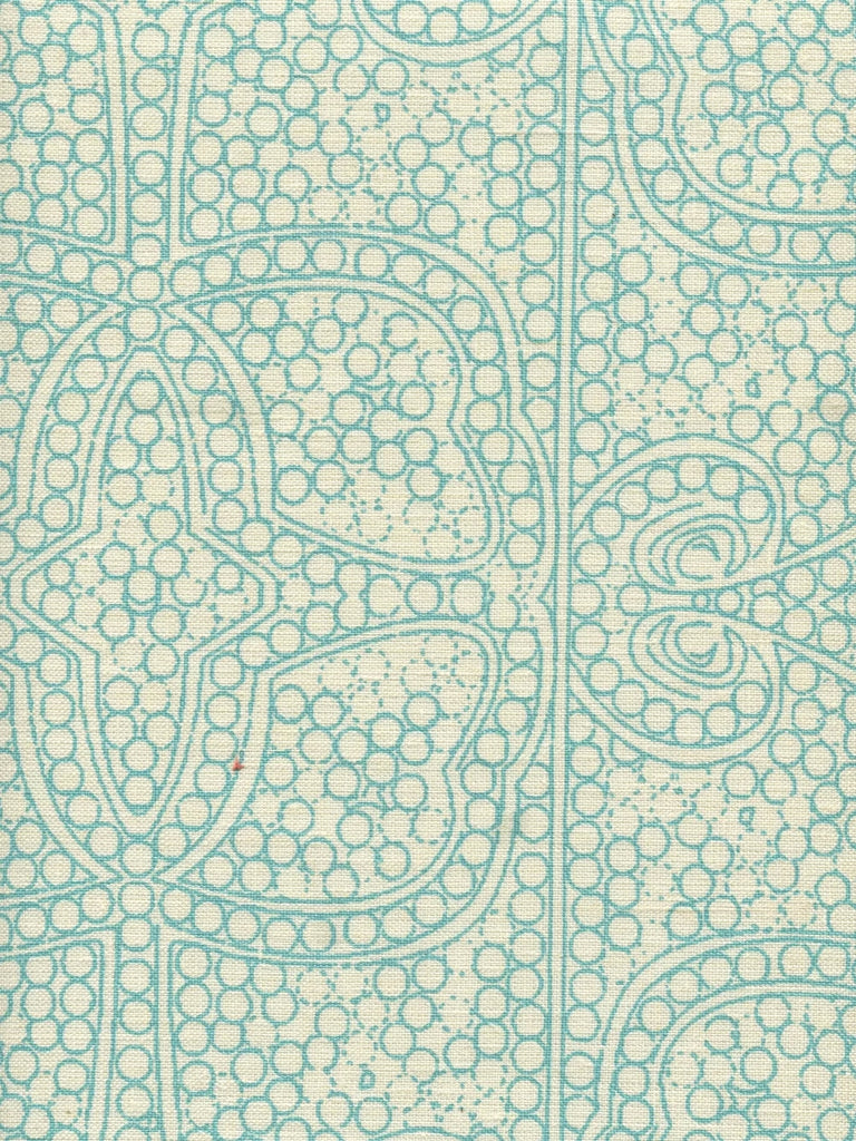 Turquoise on Taj Ecru
