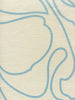 Turquoise on Tan Linen