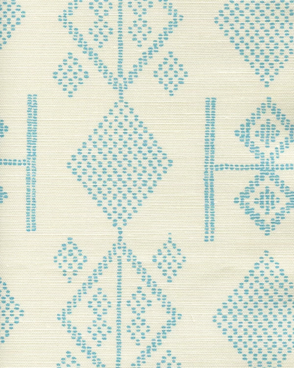 Turquoise on Tint Wallcoverings | Alan Campbell